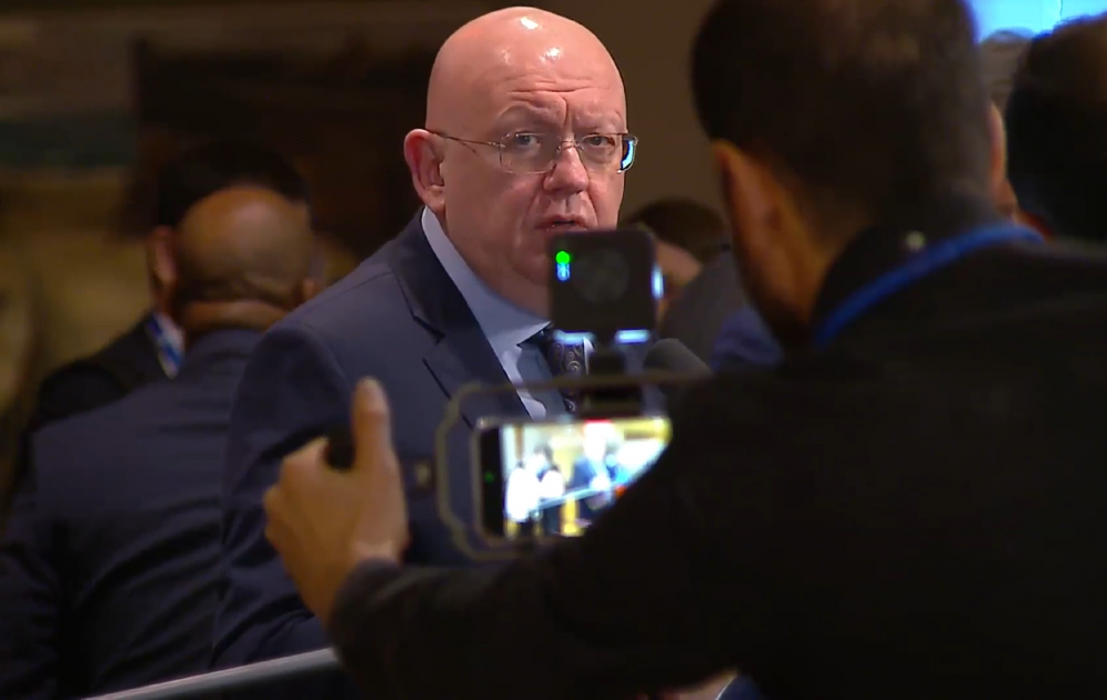 Remarks to the press by Permanent Representative Vassily Nebenzia after UNSC meeting on the attacks against Israel