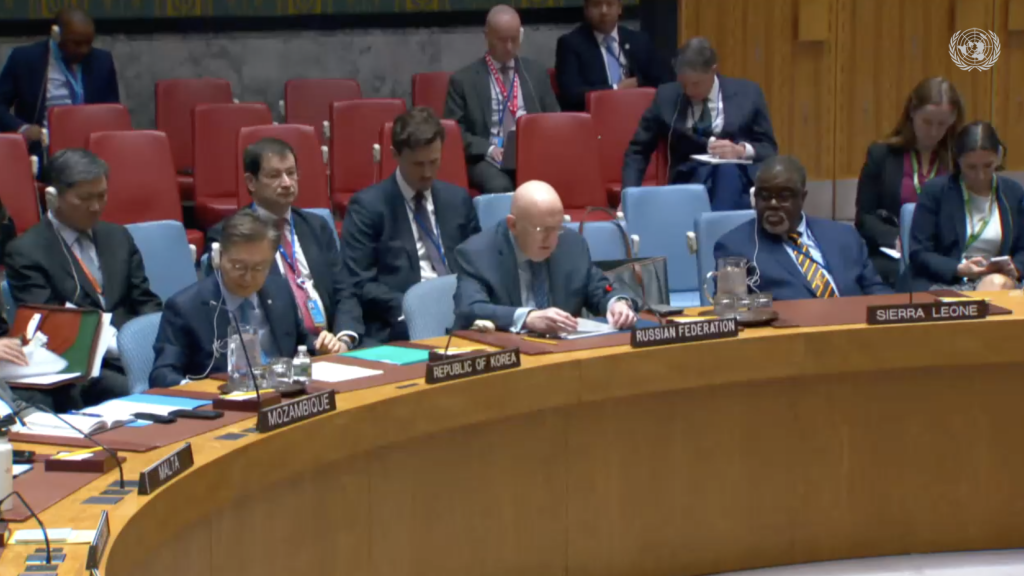 Explanation of vote by Permanent Representative Vassily Nebenzia before UNSC vote on a draft resolution on renewal of the mandate of 1718 Committee Panel of Experts